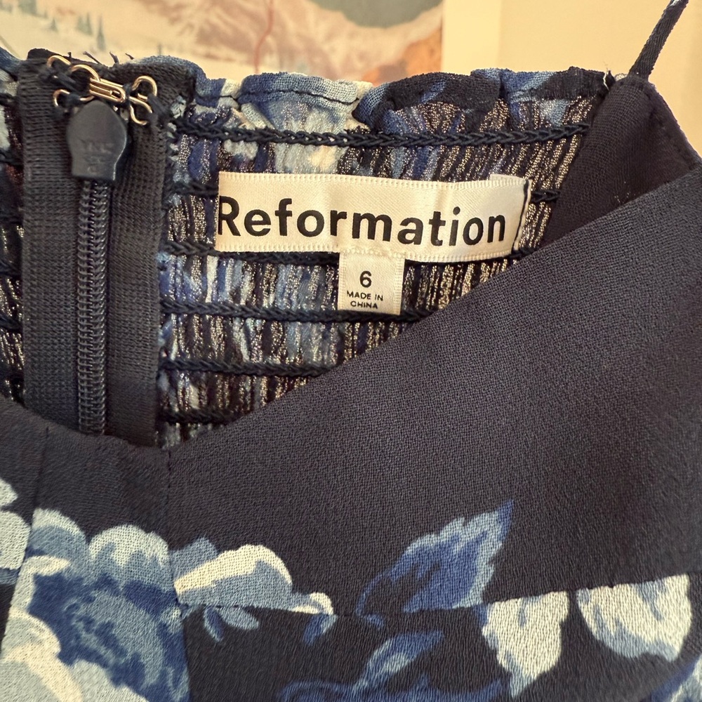 New Reformation Juliette Dress Lottie - Picture 5 of 6
